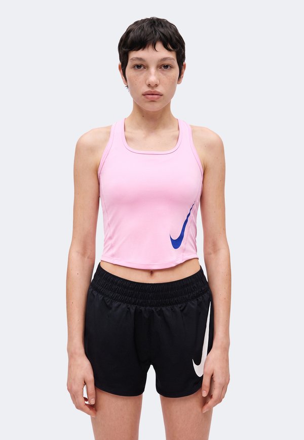 Nike Performance TEMPO RUN TANK - Top - pink rise/old royal