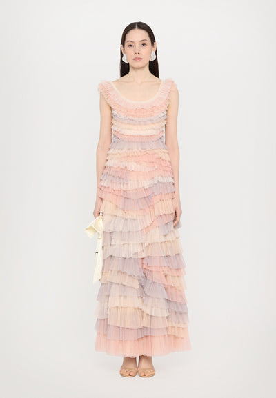Needle & Thread PETRA RUFFLE GOWN