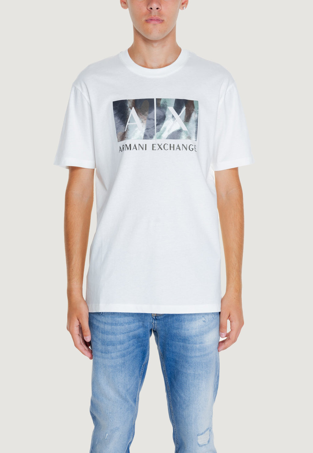 Armani Exchange T-Shirt print Media 1