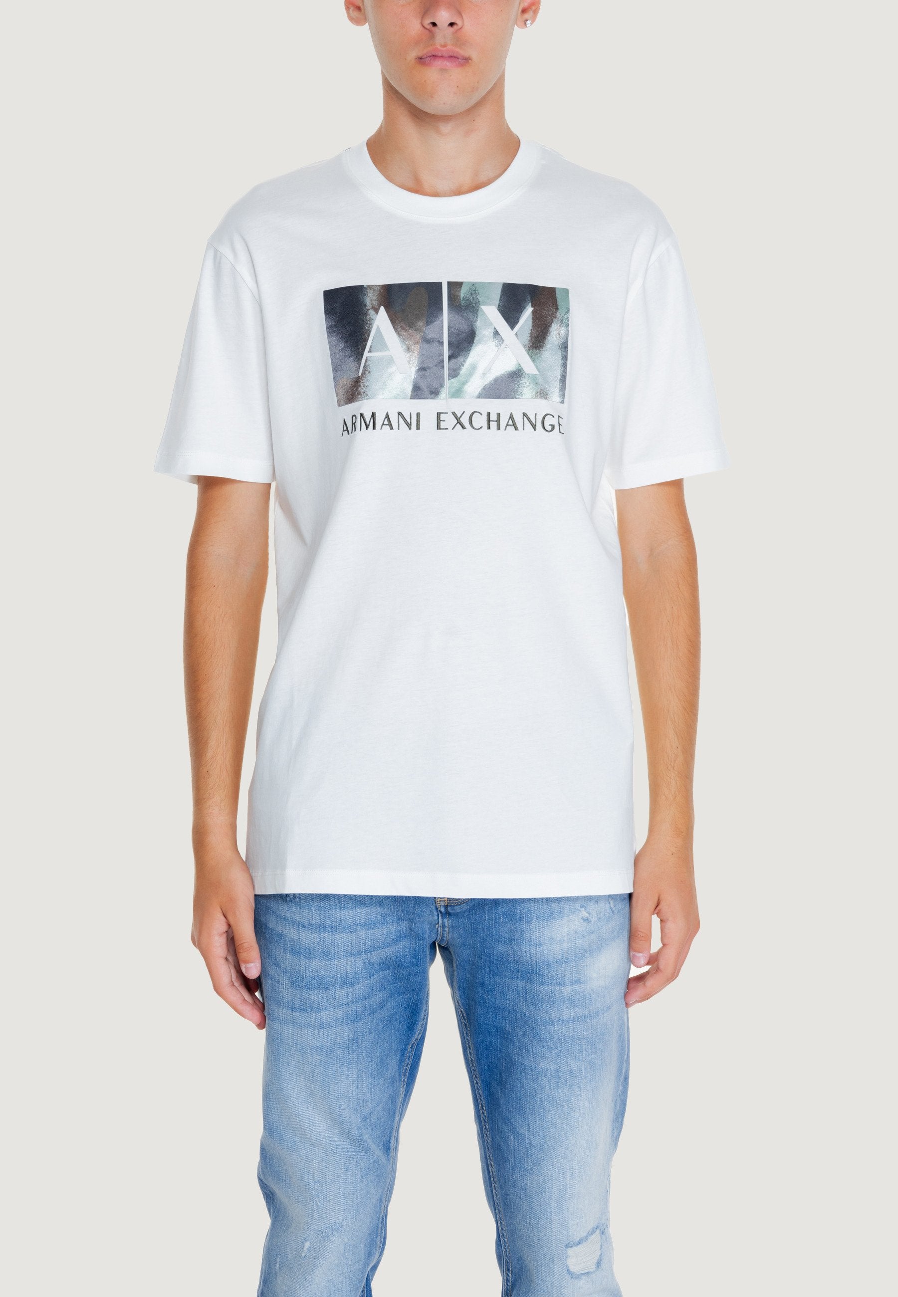 Armani Exchange T-Shirt print Media 1