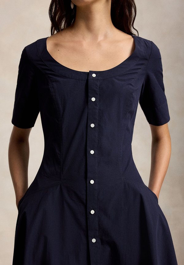 Polo Ralph Lauren COTTON CANVAS SCOOPNECK DRESS
