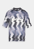 adidas Sportswear HOUSE OF TIRO X COMMON GOAL - Print T-shirt - grey four/black/off white/carbon