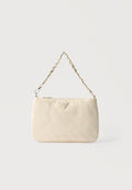 Guess FLAT POUCH - Handbag - stone