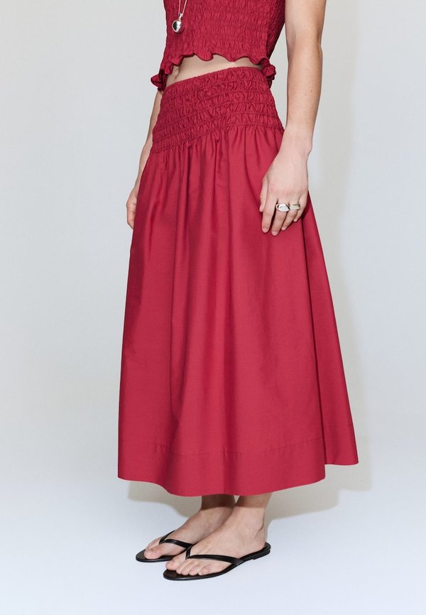 Mango ADULT - A-line skirt - red