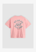 Levi's® LSE_GRPH SHORT STACK TEE LSE_STARDUST FR - Print T-shirt - feel good in levi's - pinks