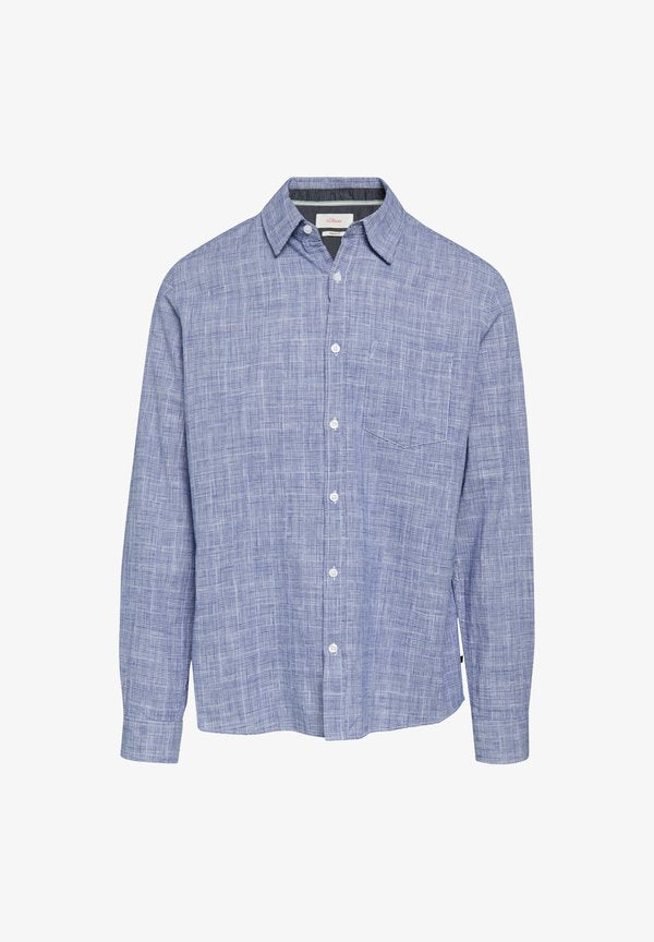 s.Oliver Shirt - ozeanblau