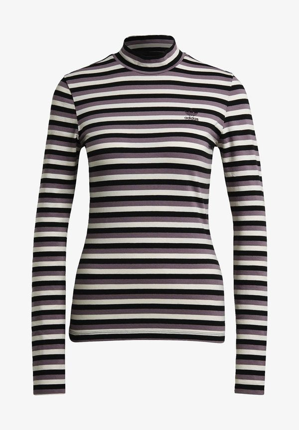 adidas Originals SPORTS INSPIRED LONG SLEEVE - Long sleeved top - black/owhite