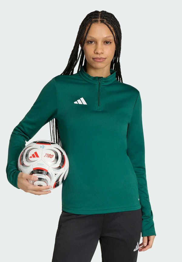 adidas Performance ENTRADA26 TRAINING TOP - Long sleeved top - team dark green/white