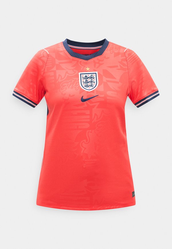 Nike Performance ENGLAND 2026/27 STADIUM AWAY - Football jersey - speed red/obsidian/white