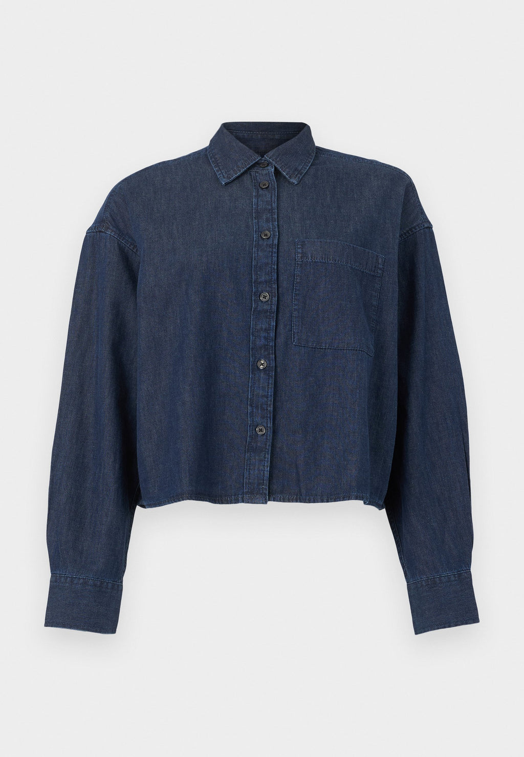 GAP STRAIGHT CROPPED SHIRT