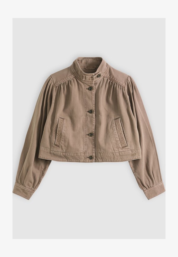 Levi's® PARKER PRETTY SHORT COAT - Denim jacket - pine bark