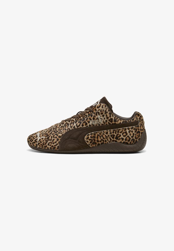 Puma SPEEDCAT WILD - Trainers - chocolate-warm white