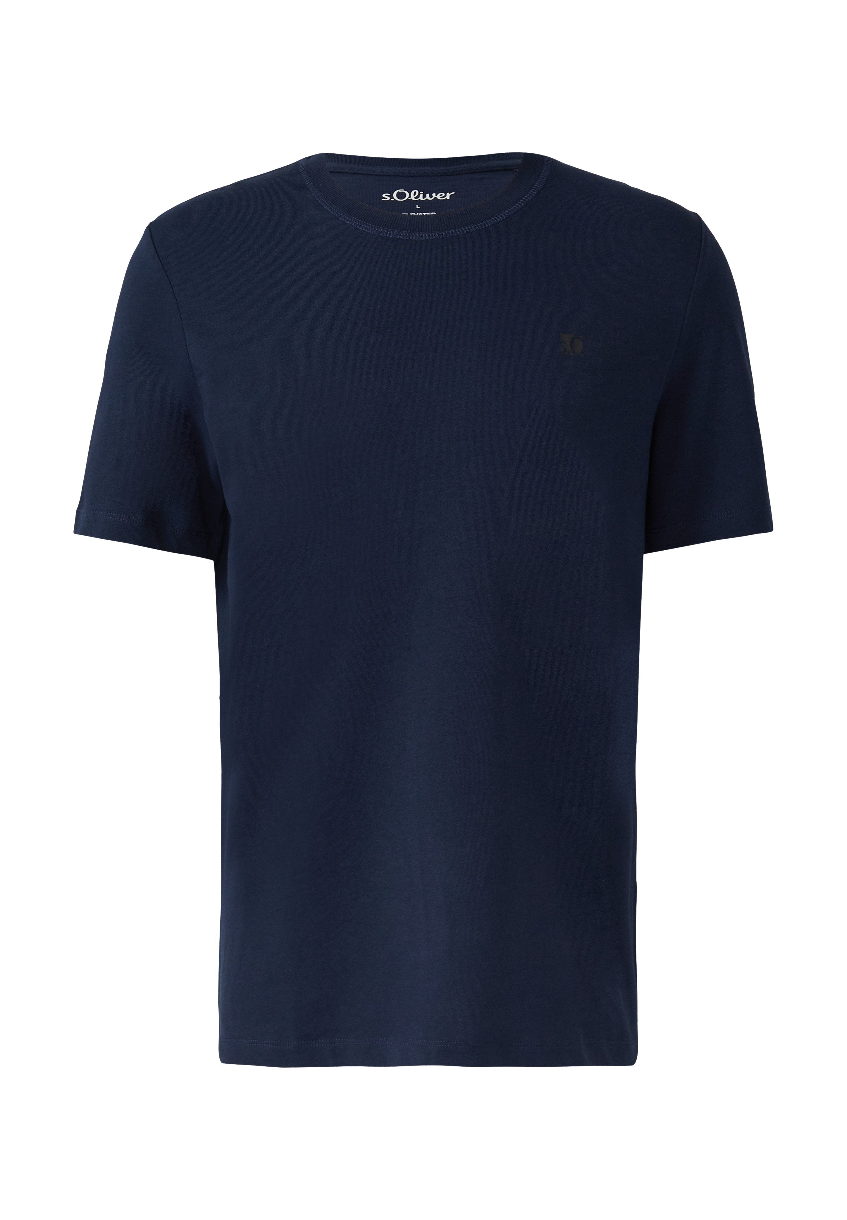 s.Oliver HEAVY MIT CREW NECK UND LOGO-PRINT