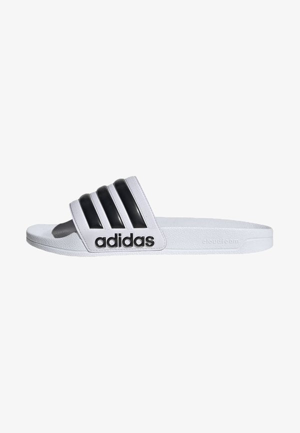 adidas Performance ADILETTE SHOWER - Pool slides - white