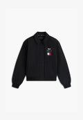 Tommy Hilfiger TH X CADILLAC FORMULA 1 TEAM LOGO CROPPED JACKET - Bomber Jacket - black