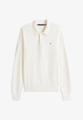 Tommy Hilfiger PIMA  - Polo shirt - ivory petal