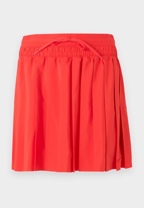 Nike Sportswear KNIFE PLEAT SKIRT - Mini skirt - red