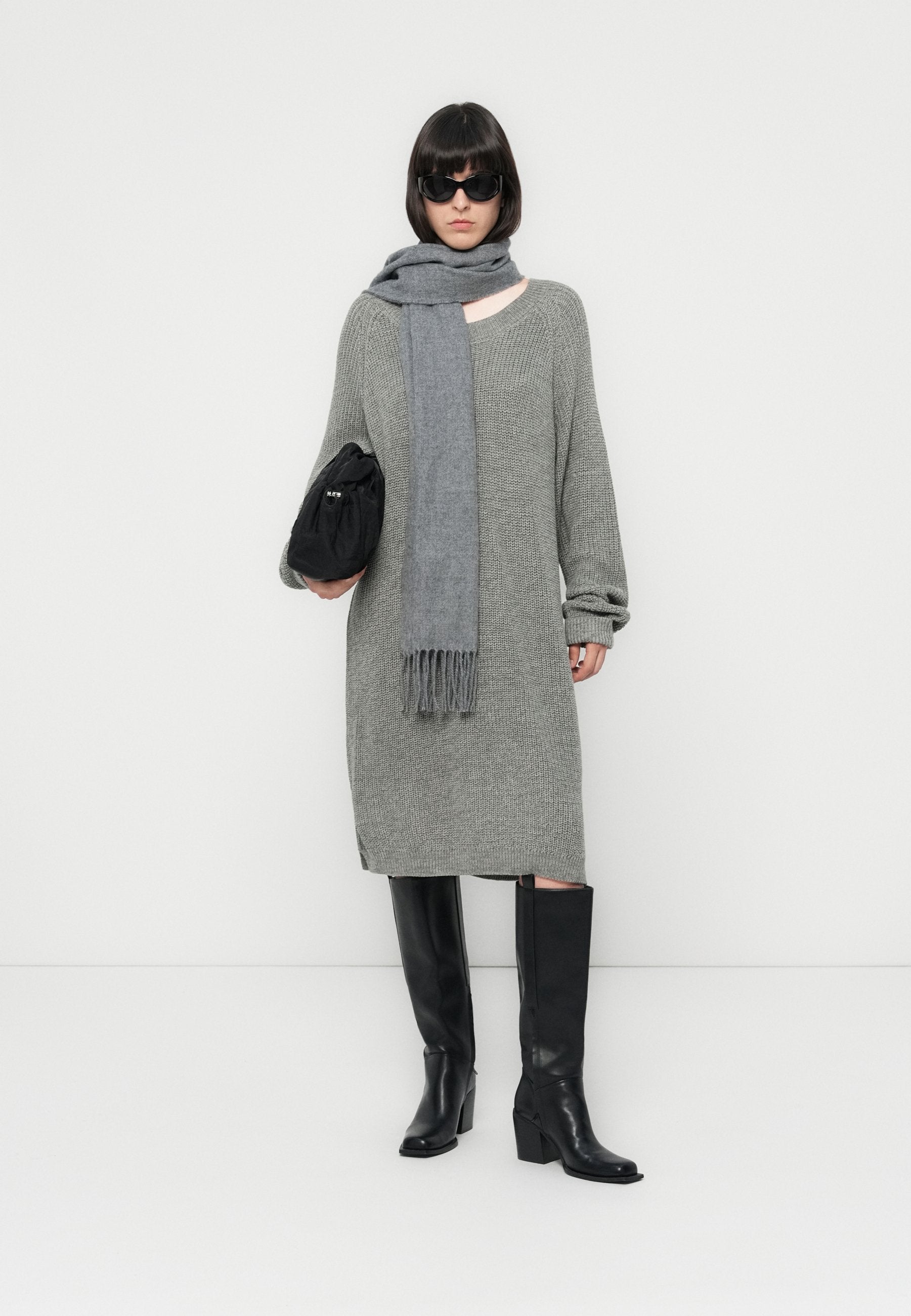 Noisy May NMSIESTA O NECK DRESS CURVE