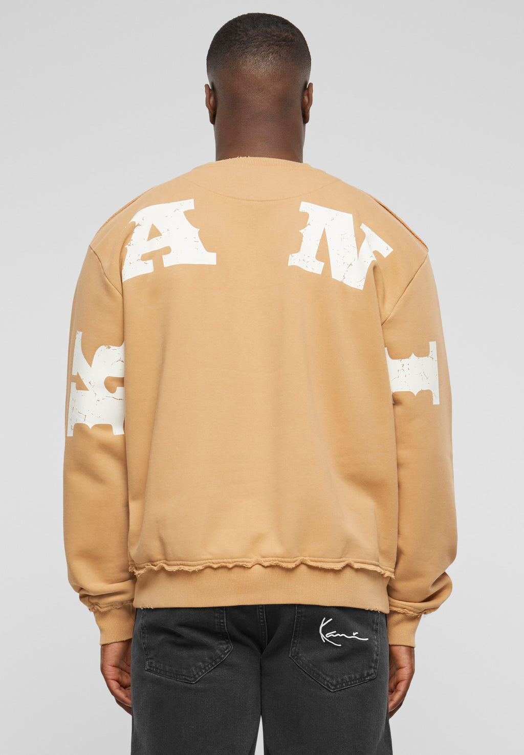 Karl Kani SMALL SIGNATURE DISTRESSED OS CREW