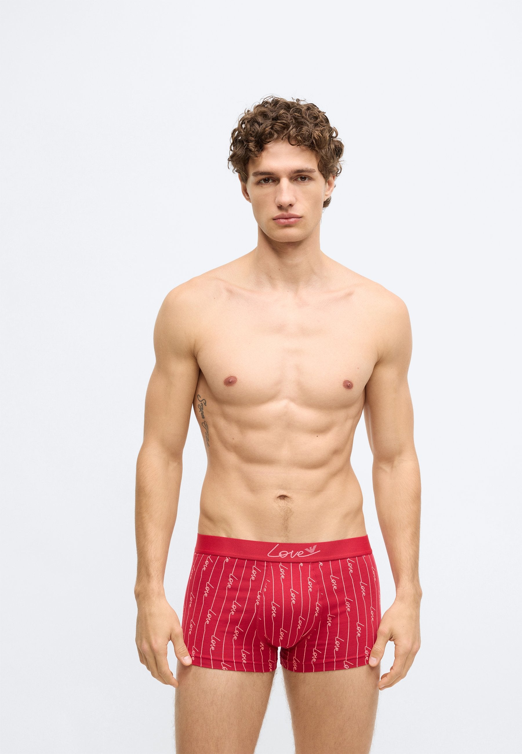 Emporio Armani VALENTINE CAPSULE PARTE BASSA TRUNKS 2 PACK