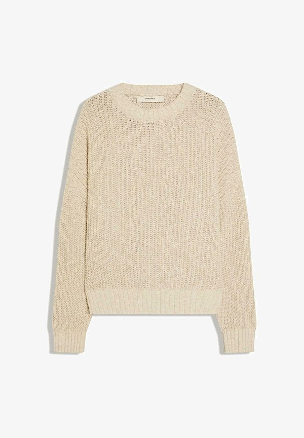 Bershka Jumper - sand