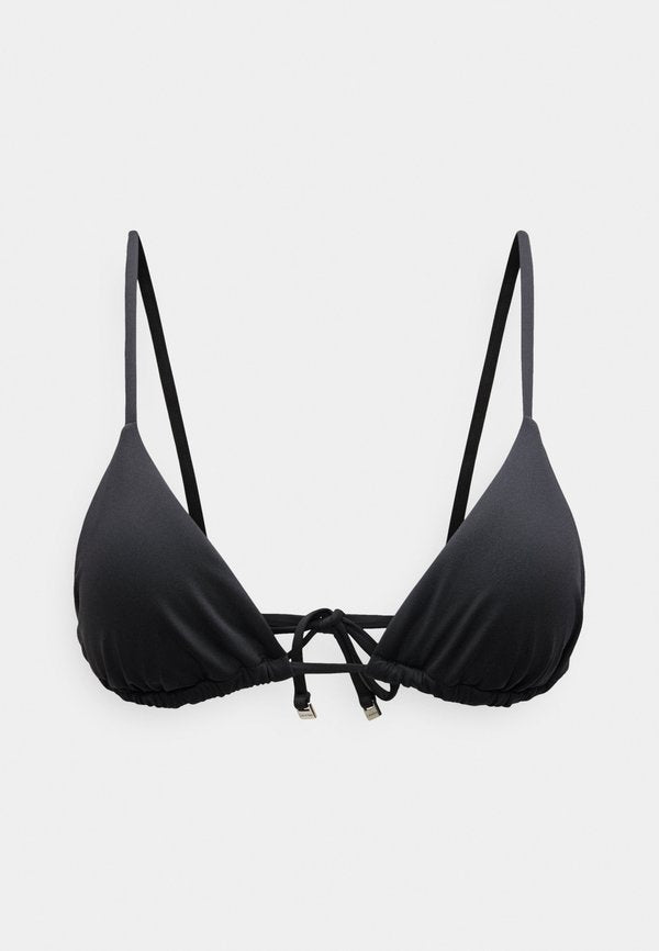 Calvin Klein Swimwear TRIANGLE ESSENTIALS - Bikini top - black