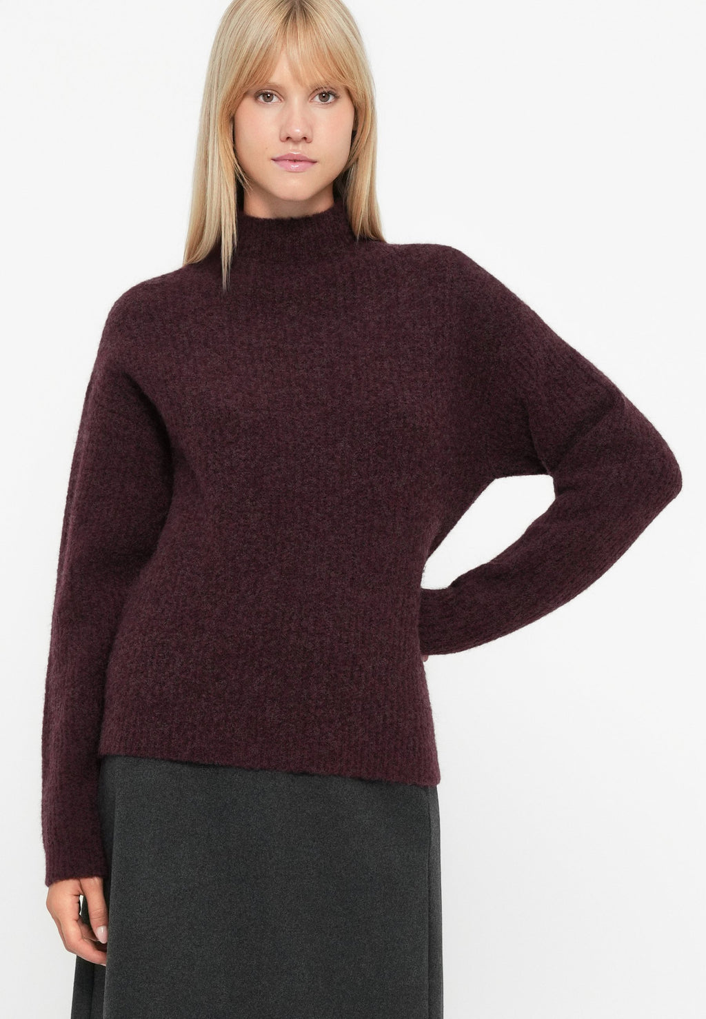 JDY JDYSYDNEY FUNNEL NECK PULLOVER