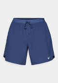 Nike Performance STRIDE - 2-in-1 shorts - midnight navy/reflective silver-coloured