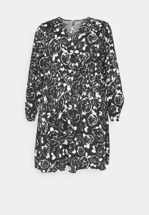 Vero Moda Curve VMMARISOL V-NECK SHORT DRESS