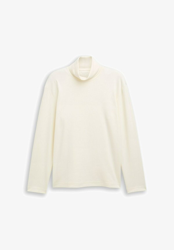 TOM TAILOR TOM TAILOR - Long sleeved top - gardenia white