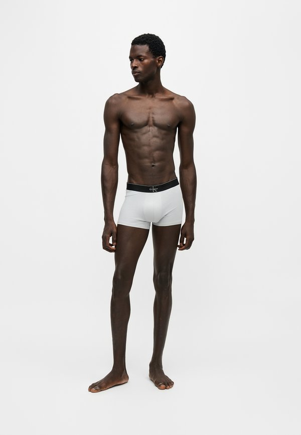 Calvin Klein Underwear GRAPHIC MONOGRAM 3 PACK - Trunks - orange frosting/black/harbor mist