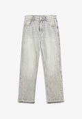Bershka FLARE - Flared Jeans - grey