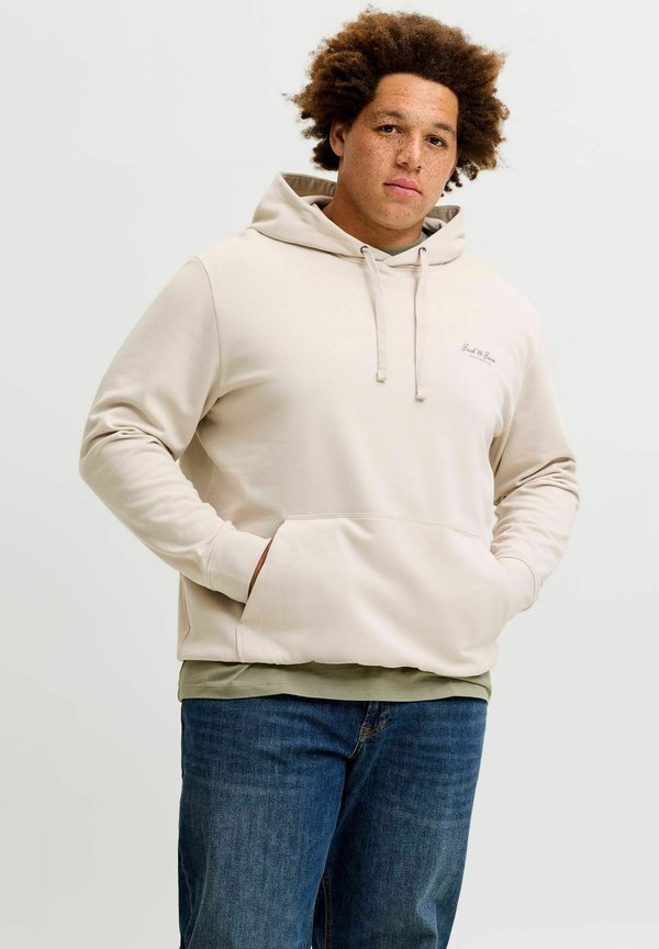 Jack & Jones JJEARCHIVE GRAPHIC SWEAT HOOD SN PLS - Hoodie - moonbeam