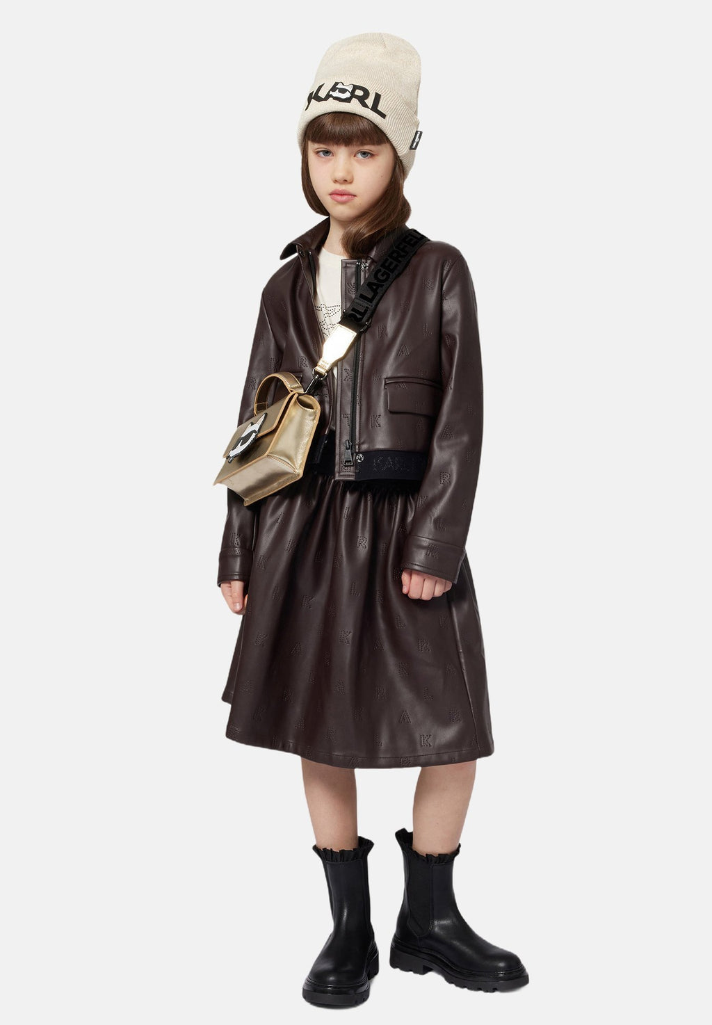 KARL LAGERFELD KIDS A-Linien-Rock Media 2