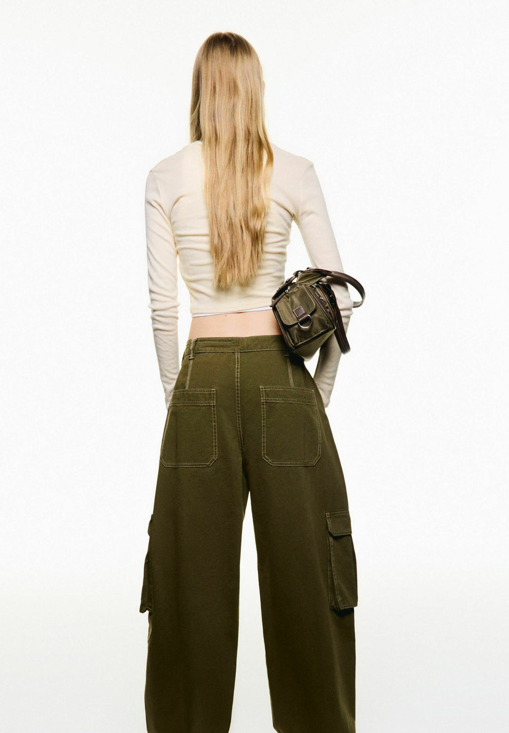 Bershka BARREL UTILITY