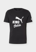 Puma AUSTRIA ÖFB KING LOGO TEE - Print T-shirt - puma/warm white