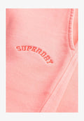 Superdry & Co ESSENTIAL LOGO GARMENT - Tracksuit bottoms - fiery coral