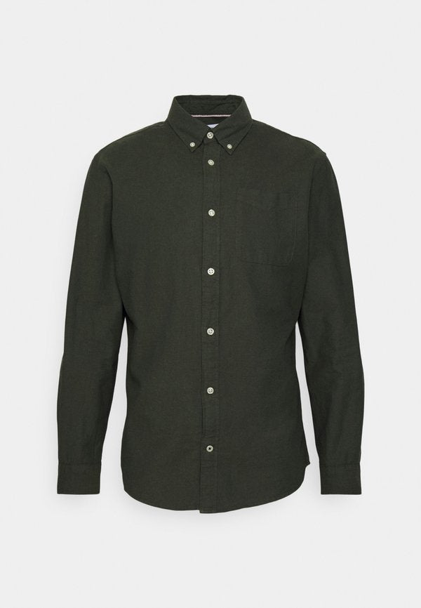 Jack & Jones JJEOXFORD SLIM FIT LANGARM - Shirt - Green