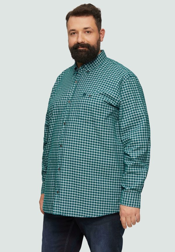 s.Oliver MIT BUTTON-DOWN KRAGEN - Shirt - petrol
