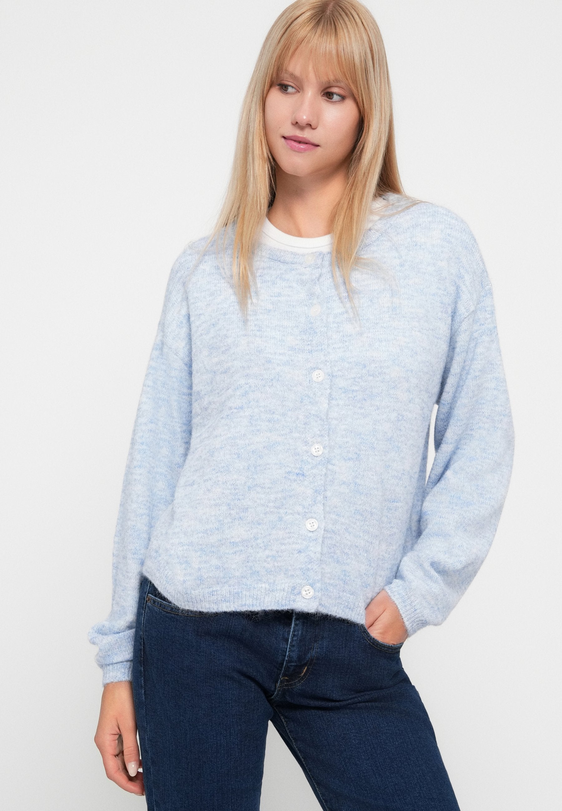 Vero Moda VMHOPE O NECK BUTTON