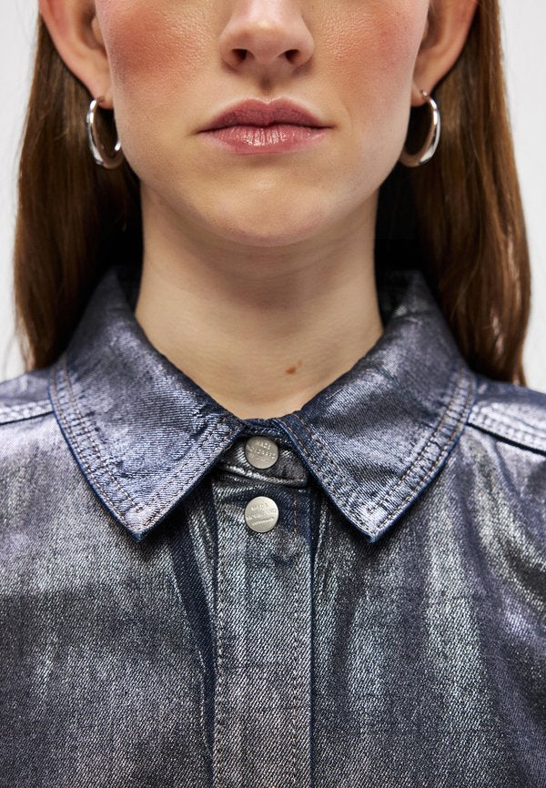 Mads Nørgaard METALLIC CALVA SHIRT
