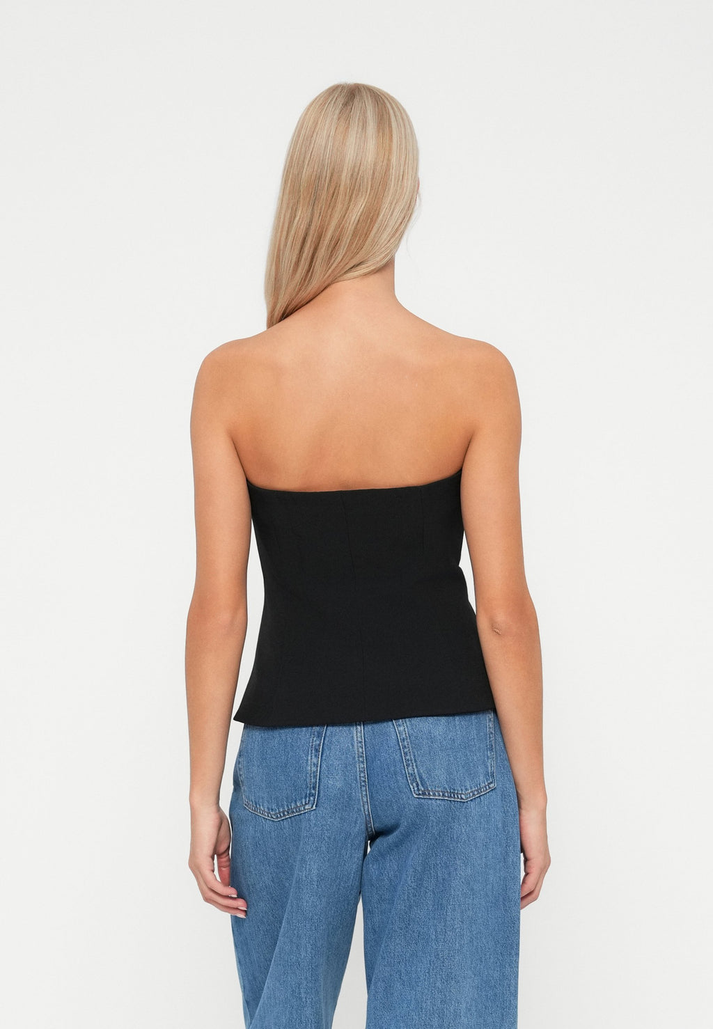 GAP STRAPLESS TAILORED
