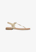 s.Oliver SANDALEN - T-bar sandals - creme