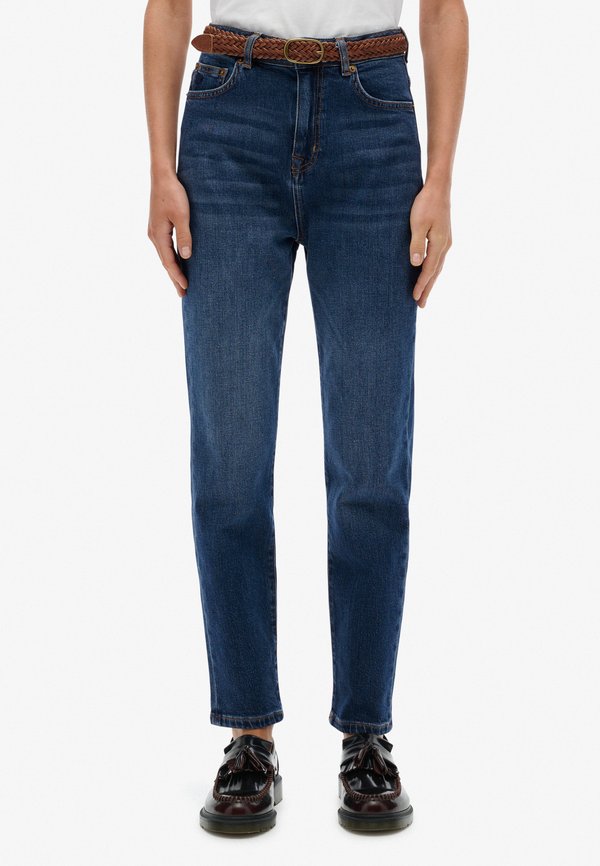 Superdry & Co HIGH RISE  - Mom Jeans - deep indigo denim