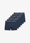 Jack & Jones RETRO SHORT 6ER PACK ANTHONY - Trunks - dunkelblau