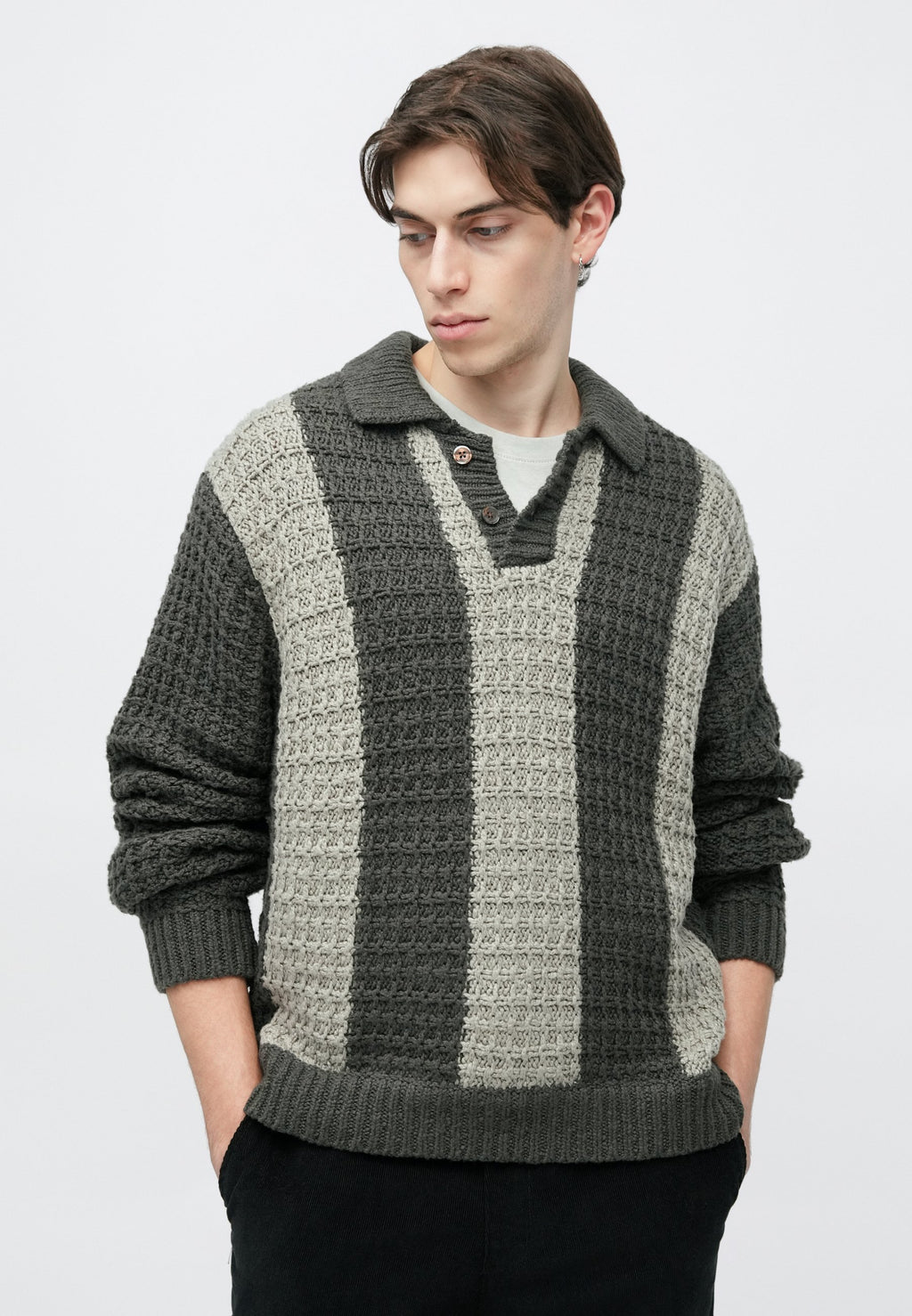 Obey Clothing TEXTURED RUGBY