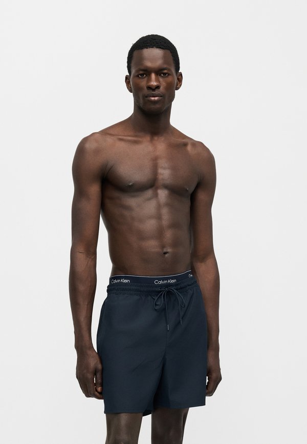 Calvin Klein Swimwear MEDIUM DRAWSTRING ESSENTIALS - Swimming shorts - shoreline