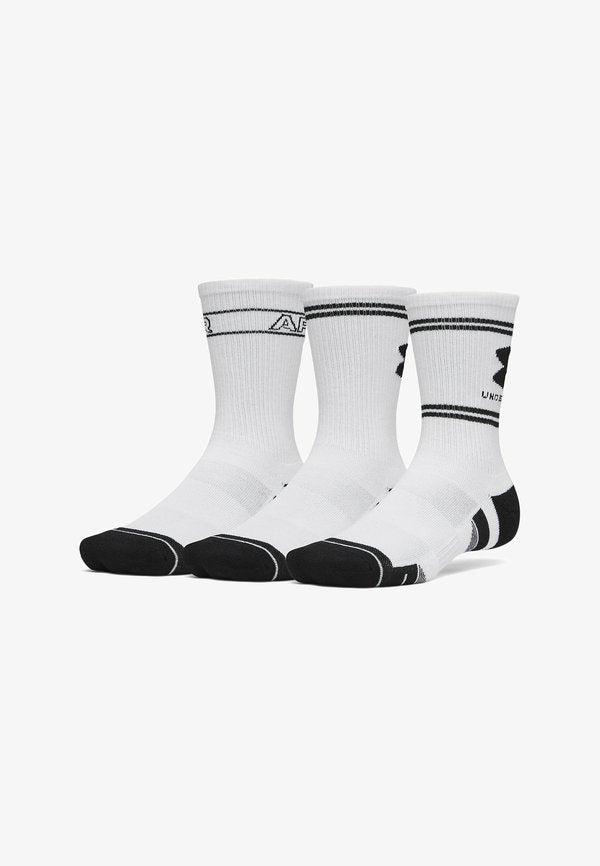 Under Armour PERFORMANCE TECH - Sports socks - white