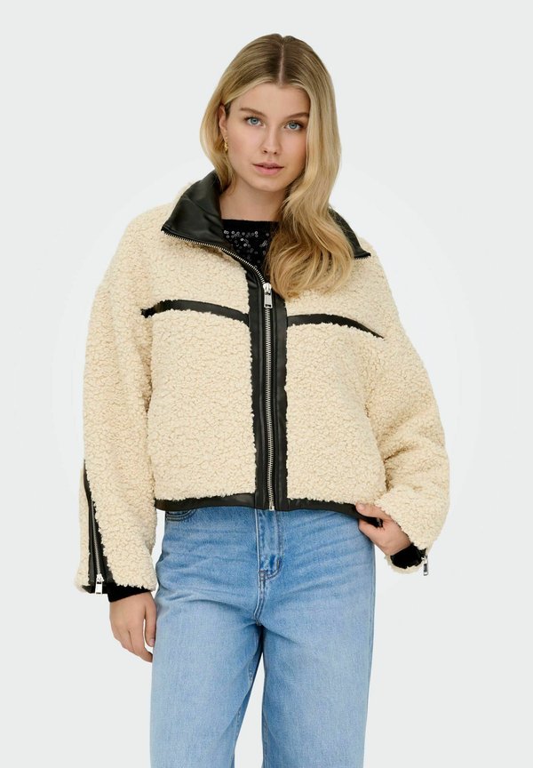 ONLY ONLPATTI - Fleece jacket - birch