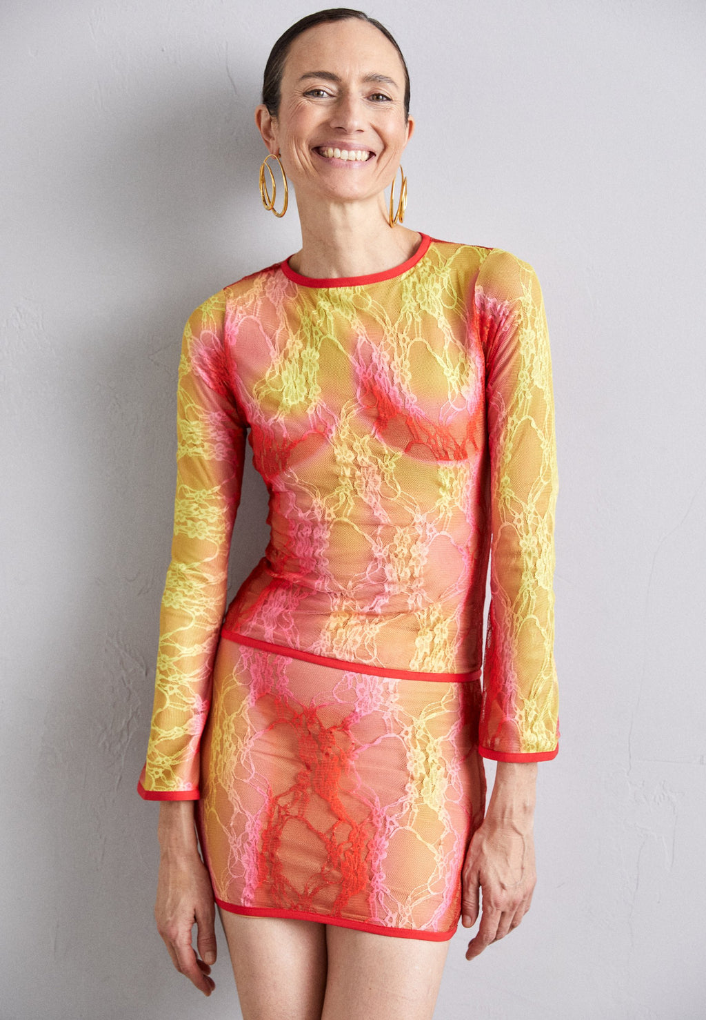 Sinead Gorey CURVE ENHANCING SKIRT WITH LINING